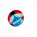 Pinback Button Badges - Ladybug Name Badges - 3..