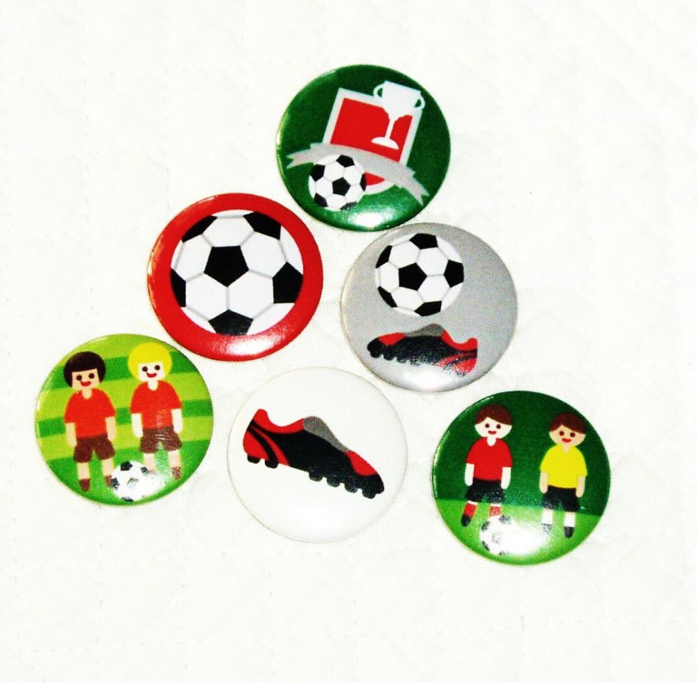 Magnets, Fridge Magnets - Football - 6 Fridge Magnets